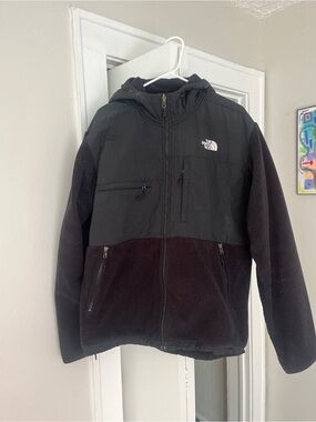The North Face Black Fleece Jacket with Hood